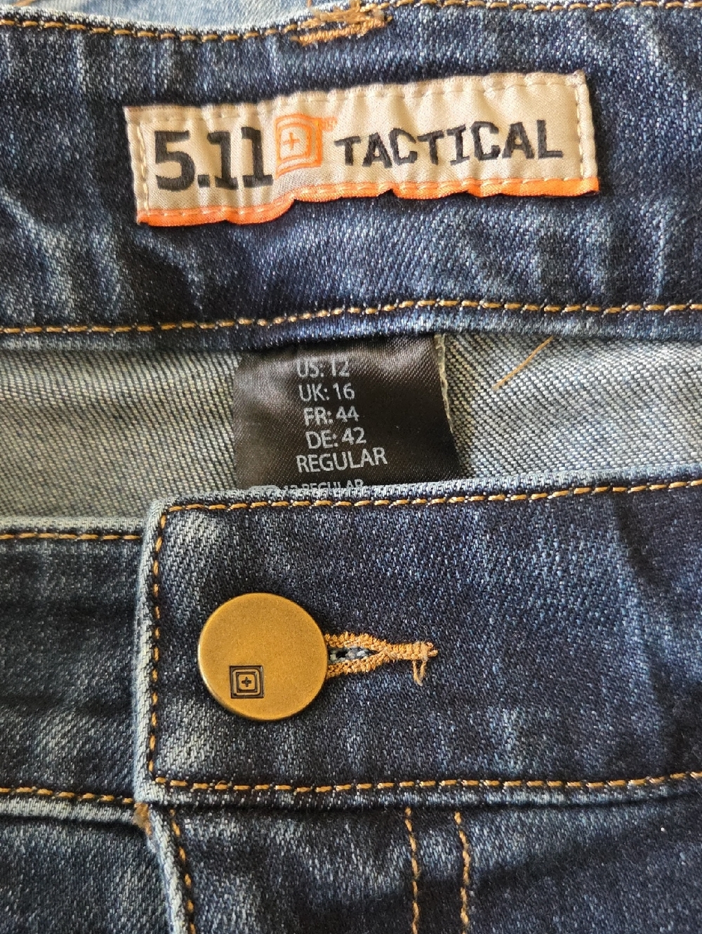 5.11 Tactical Women's Dark Navy Straight Leg Jeans